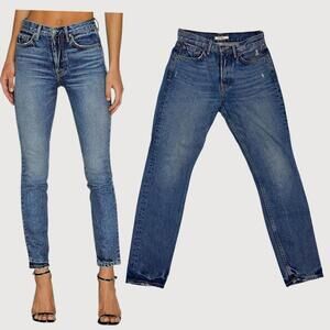 GRLFRND Karolina High Rise Straight Leg Jean Size 27